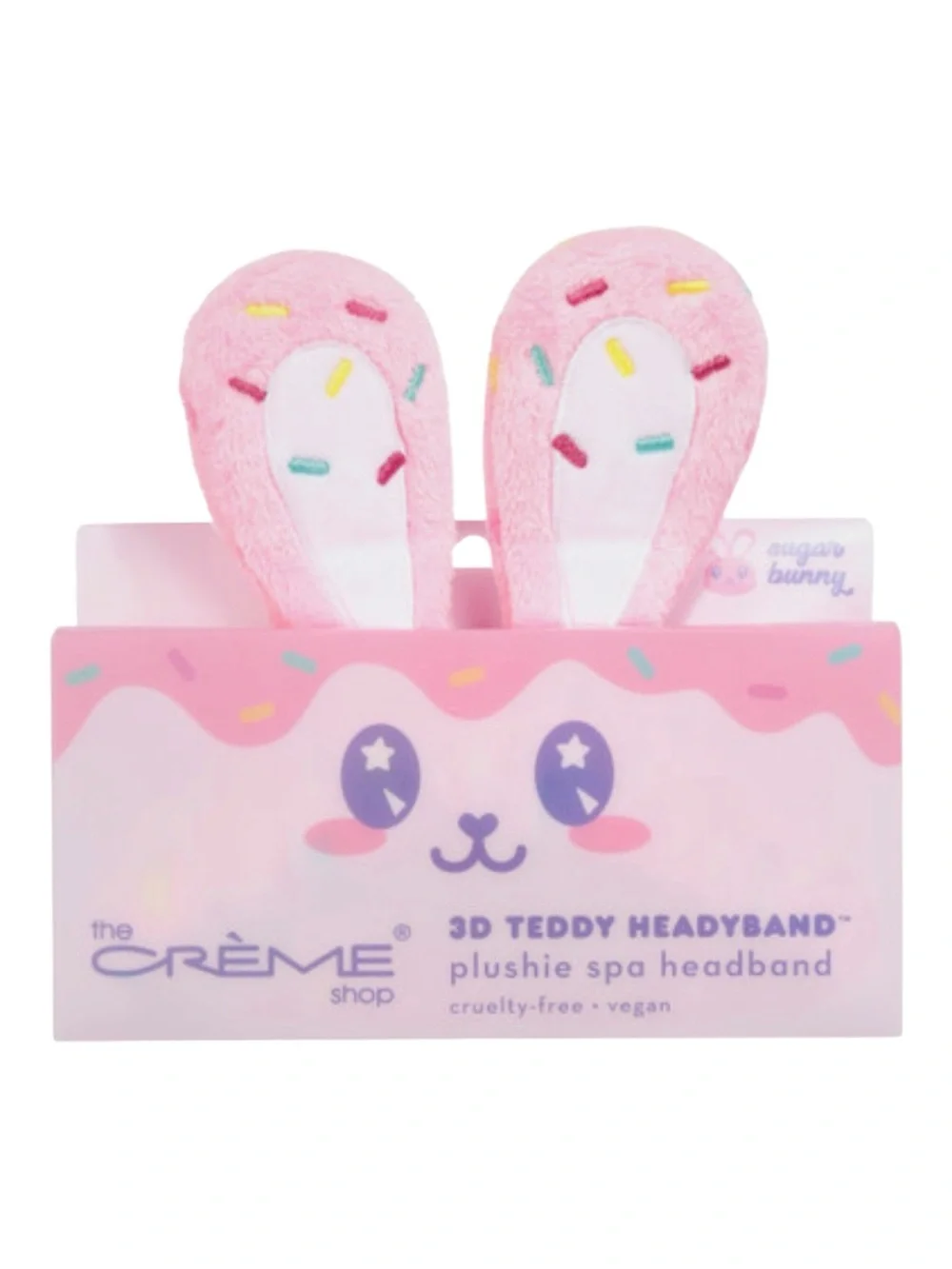 The Crème Shop New Sugar Bunny 3D Teddy Headband for Skincare